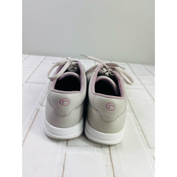 New Rockport lilac leather sneakers size 7.5 - Picture 9 of 10